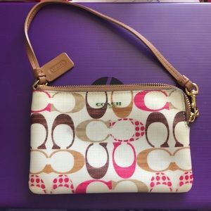 Coach wristlet